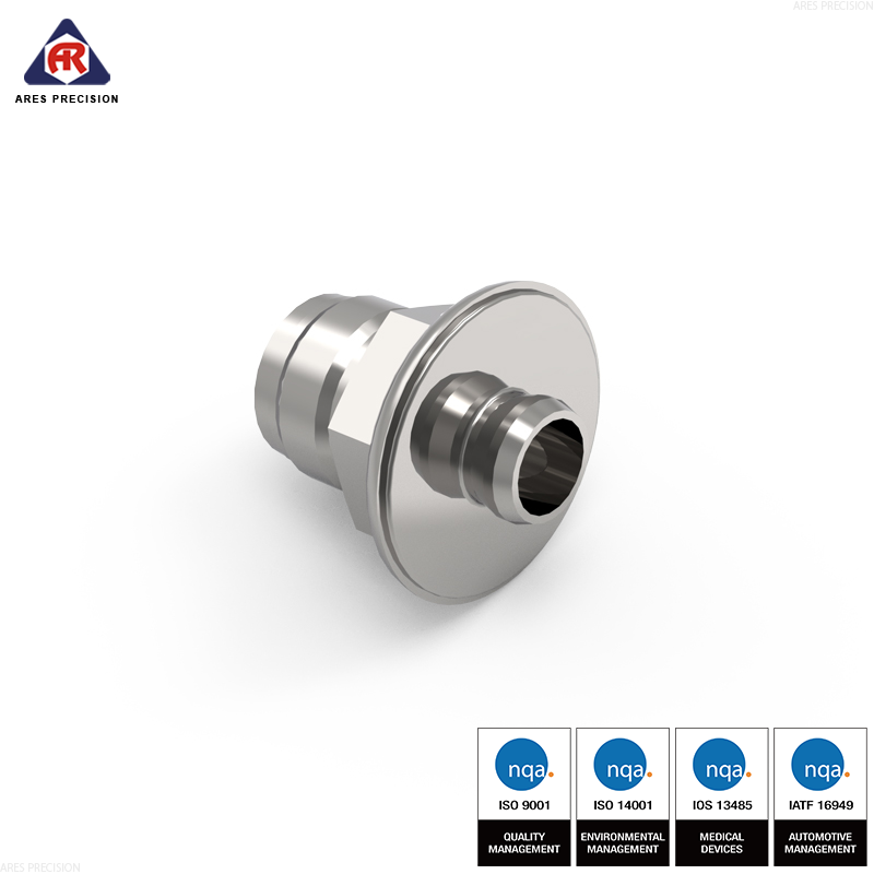 VCR 金属垫片面密封接头 - 东莞精密CNC加工厂